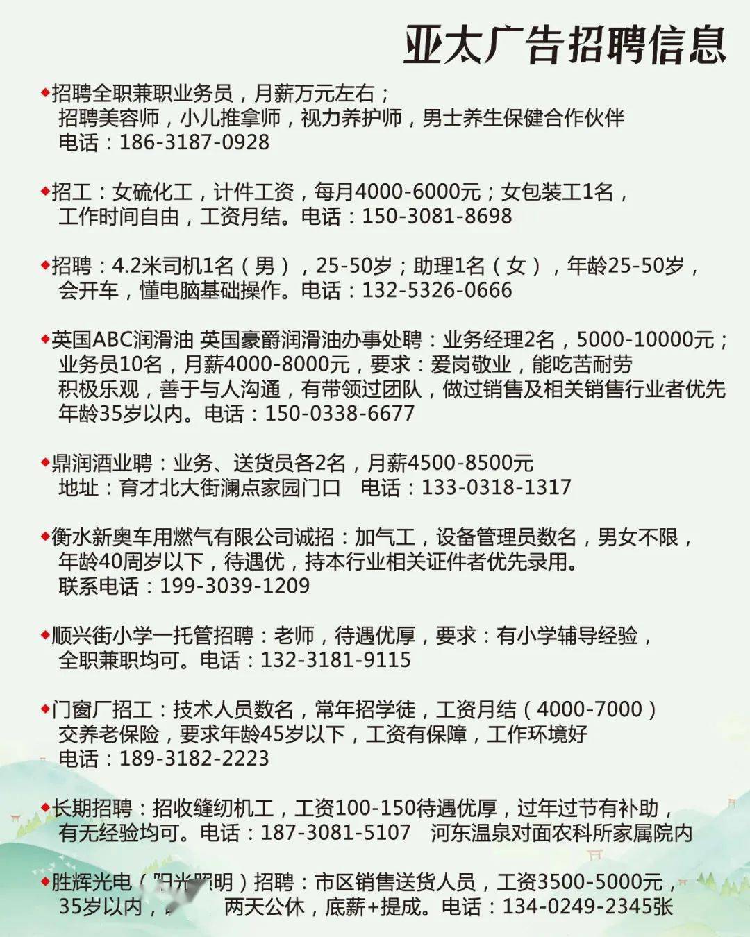 五吧同城找工作—探索高效、便捷的求职新路径五吧同城找工作大通县