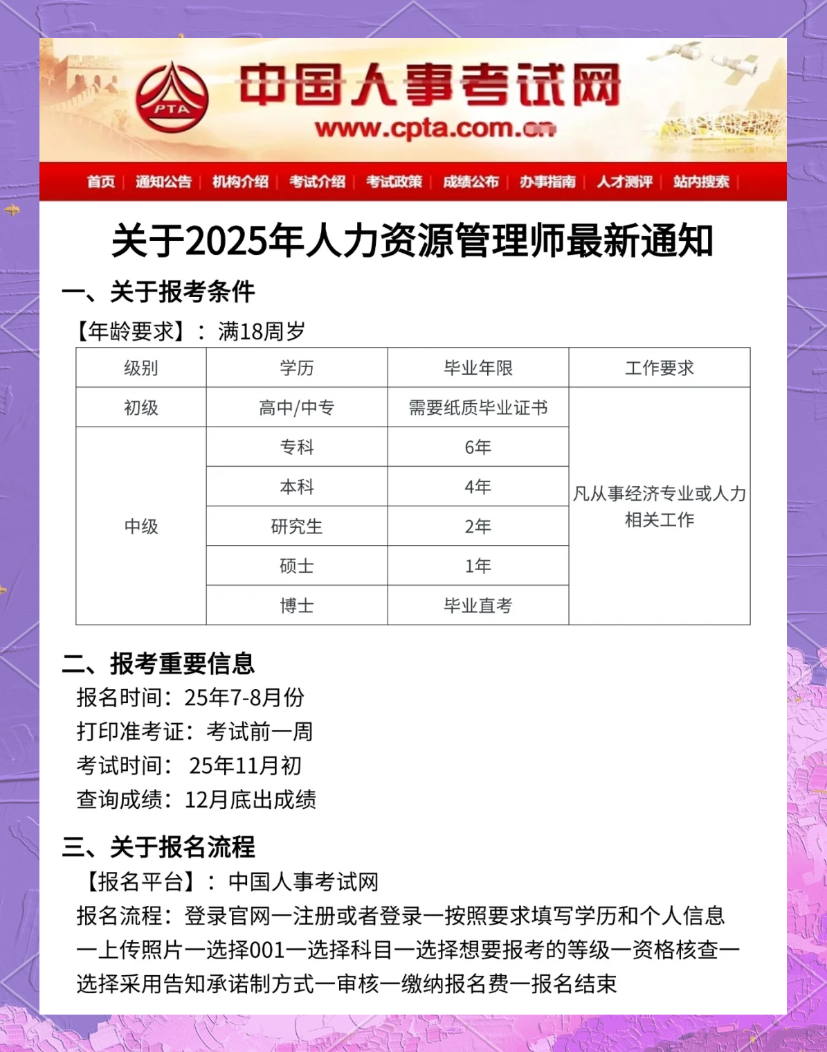 人力资源管理师