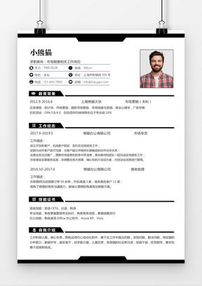 数字时代的求职新宠，电子简历表格的魅力与制作指南电子简历表格 个人简历免费版