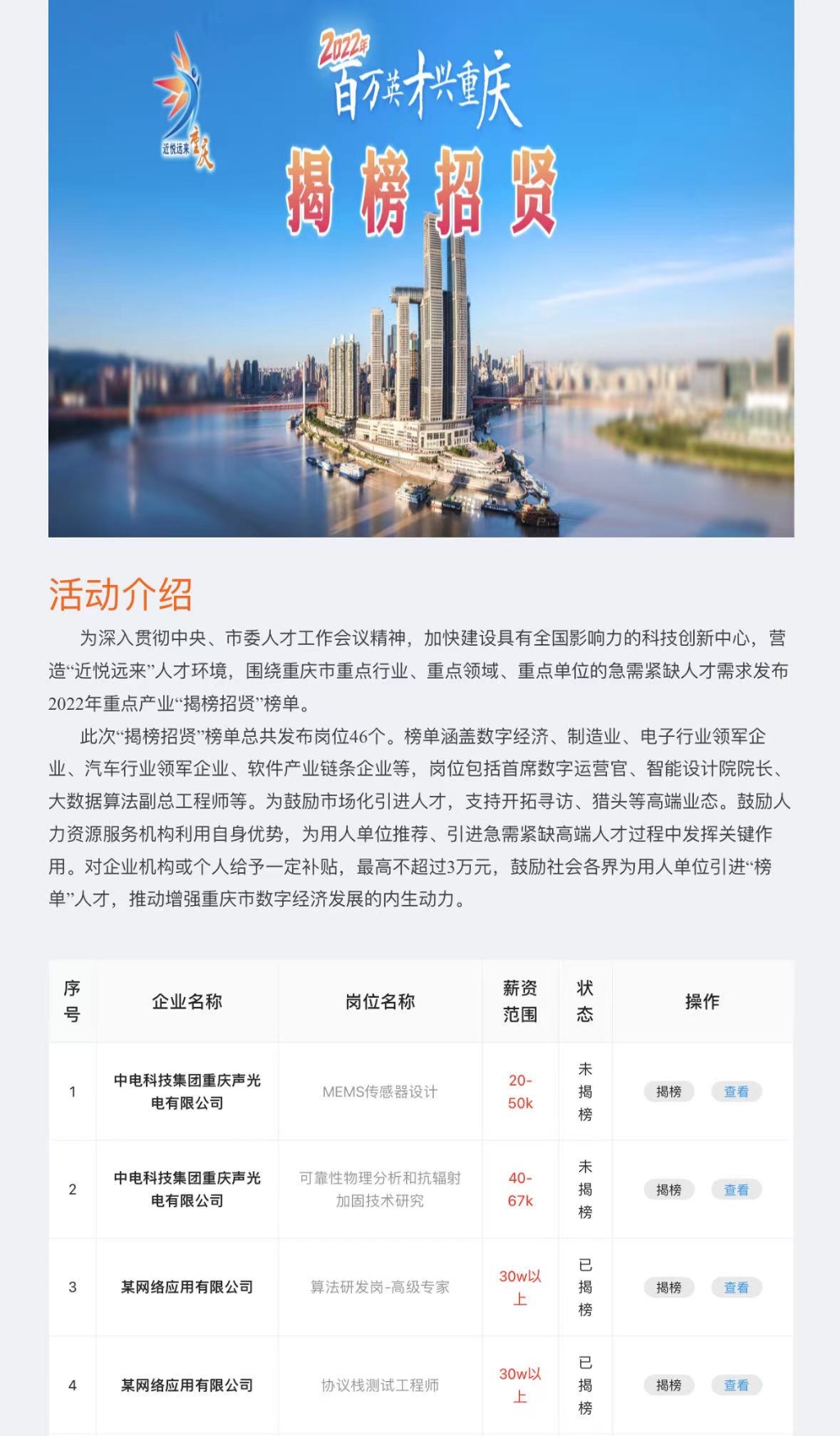 重庆人才网，汇聚智慧，共创未来—您的职业启航站重庆人才网招聘信息网官网